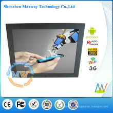 15 inch 4:3 android 3g digital signage display for advertising